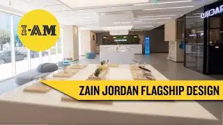 Zain Jordan Flagship Design #telco #telcodesign #interiordesign #flagshipdesign #storedesign