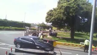 Very Boring Video No 2,  :VIP cars pass, then a few helicopters, Southsea, June 5th 2024