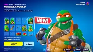 🤩 Fortnite Item Shop Teenage Mutant Ninja Turtles Skins Are Here!
