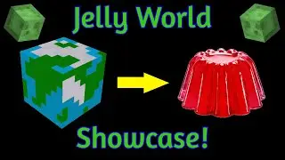 The Craziest Minecraft Shaders (Jelly World) Showcase