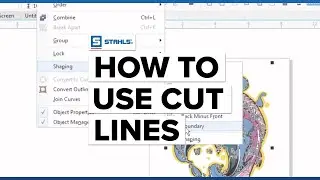 CorelDRAW® Tutorial: How to Use Cut Lines