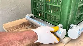 Plastik kasayla bıldırcın kafesi yapımı isteyenler için pratik ☺️☺️