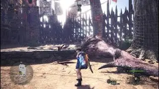 Monster Hunter: World empress in full bloom practice.