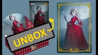 Identity V cards pack booster  unpacking