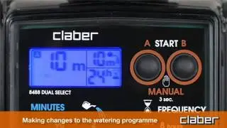Claber Dual Select Water Timer Guide