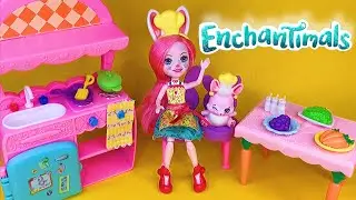 Энчантималс 🐰 Кухня Бри Кроли 🐰 Обзор + Мультик ❤️ Enchantimals