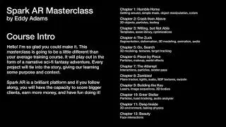 Course Intro and Outline