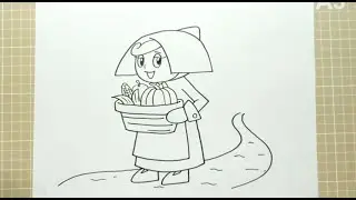 How to Draw PILGRIM GIRL