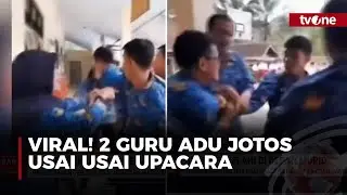 2 Guru Terlibat Baku Hantam di Hadapan Murid | tvOne