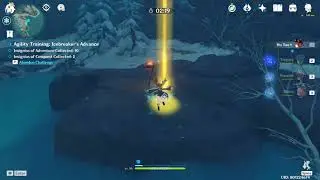 Genshin Impact Agility training (Icebreaker's Advance)