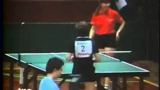 EUROPE TOP-12 1985 TABLE TENNIS BULATOVA FLJURA