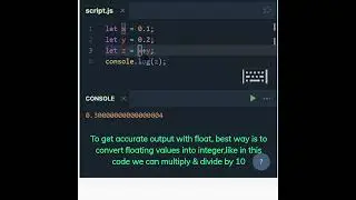 JavaScript Handling Floating Point Values 