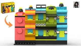 RAINBOW HOUSES Lego classic 11027 ideas How to build