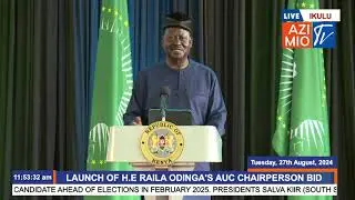 STANDING OVATION as Raila delivers TERRIFIC speech that mesmerized African Heads of state