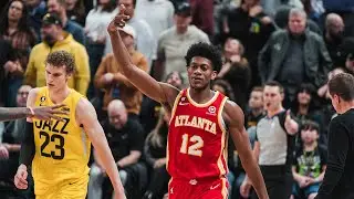 De'Andre Hunter drops 26 points in Hawks Win at Utah