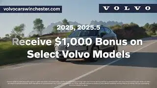 New 2025 & 2026 Volvos: Get a $1,000 Bonus! | Volvo Cars Winchester