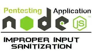 2. node web server - improper input sanitization