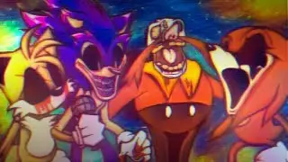 "Triple Trouble" REMIX | Friday Night Funkin' Vs Sonic EXE FNF MOD (Xenophane/Tails/Knuckles/EggMan)