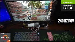 PUBG : RTX 3060 12 GB + Ryzen 5700X : PUBG (ULTRA GRAPHICS) 240 HZ POV 1
