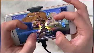 iPhone 8 Plus 4 Finger Gyro No Aim Assist Handcam - Farlight 84 Soft Launch!