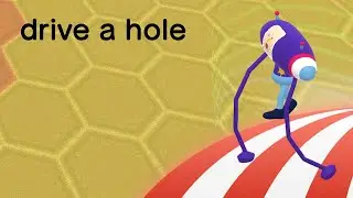 drive a hole