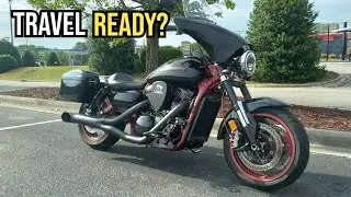 I turned my Kawasaki Mean Streak 1600 into a BAGGER?