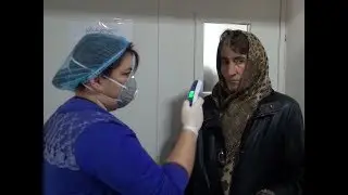 Вход больных в  госпиталь Ахалкалаки