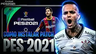 COMO INSTALAR PATCH NO PES 2021 MOBILE? - TUTORIAL.