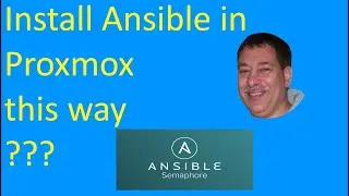 Install Ansible in a Proxmox VM this way