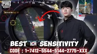 New Best Sensitivity Settings In 2024 | VEGA JUNIOR New Sensitivity For PUBGM/BGMI | 5 Finger + Gyro