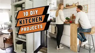 10 DIY Projects for a more Clutter free Cooking Zone