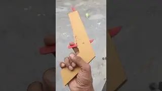 How to make Rubber band gun short | Homemade rubberband gun short #homemade #howtomake #gun
