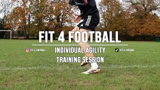 INDIVIDUAL AGILITY SESSION FOR FOOTBALLERS