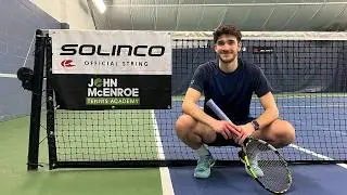 I trained at John McEnroe's Tennis Academy!!