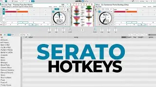 Serato Dj Pro Hotkeys / Keyboard  Shortcuts for Serato Play
