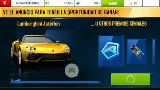 ASPHALT 8 Airborne Ver anuncios y ganar premios