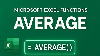 Excel AVERAGE Function Explained | Easy Examples for Beginners