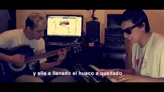 Junior ft Santi Cairo - Falsa traicion ( Acustico + letra)