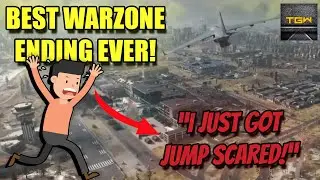 BIGGEST JUMP SCARE IN WARZONE HISTORY? (Call of Duty Warzone WIN)