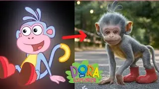 DORA THE EXPLORER Characters in REAL LIFE | 👉👉