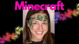 Minecraft Face Paint Design ~ Arielpaints