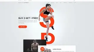 Responsive Nutrition Store Shopify theme by RockThemes Website Template - 64674