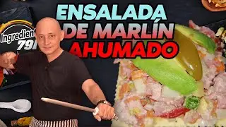 How to make SMOKED MARLIN Salad 🚀  | Ingredient 791