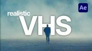How to Create a VHS Effect in After Effects (The Right Way)