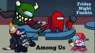 Предатель Among Us  (Imposter) в  игре Friday Night Funkin Mod. Лепка