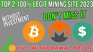 Top 2 100% Legit Cloud Mining Sites with Live Withdrawals (No Investment Required) @srifeedtamil