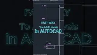 Fast way to add levels in autocad