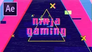 Intro Gamer Glitch/ After Effects