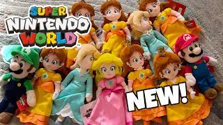 NEW Princess Daisy and Rosalina Super Nintendo World Plushies!