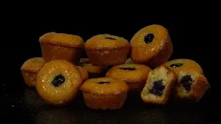 Mini Blueberry Marijuana muffins